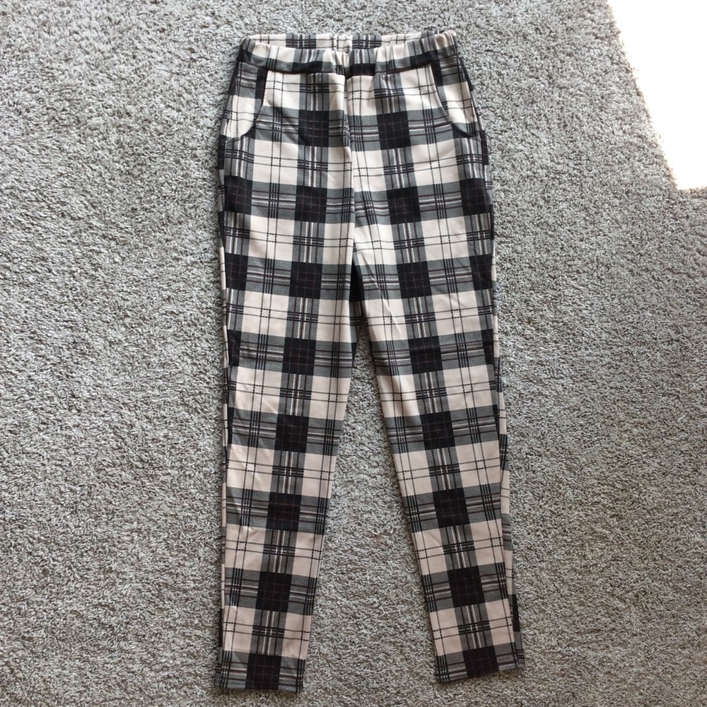 Plaid pants